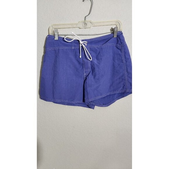 Blanc Noir Vintage Swim Shorts Womens Medium Surf Boardshorts Beach - Picture 1 of 10